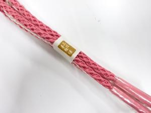 未使用品　正絹　手組帯締め